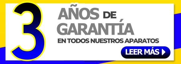 NUEVA GARANTIA DE 3 AÑOS