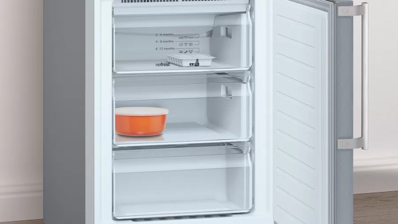 Frigorífico combi - Balay 3KFE566XE, Sí, 186 cm, Inox