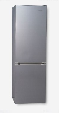 Frigorifico combi Rommer FCE406MF NoFrost 186cm Look Inox