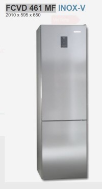 Frigorifico combi Rommer FCVD461MF Inox 200cm NO FROST