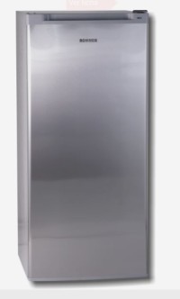 Frigorifico 1 puerta Rommer FLE161 Look Inox 155cm 